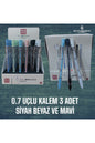 0.7 MM VERSATİL UÇLU KALEM 3 ADET TM-2570