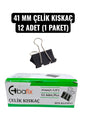 41 MM ÇELİK KISKAÇ 12 ADET (1 PAKET)