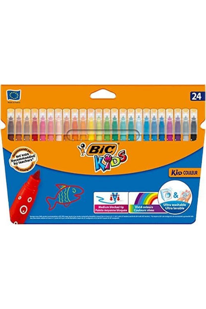 KEÇELİ KALEM KID COULEUR 24 RENK 841800