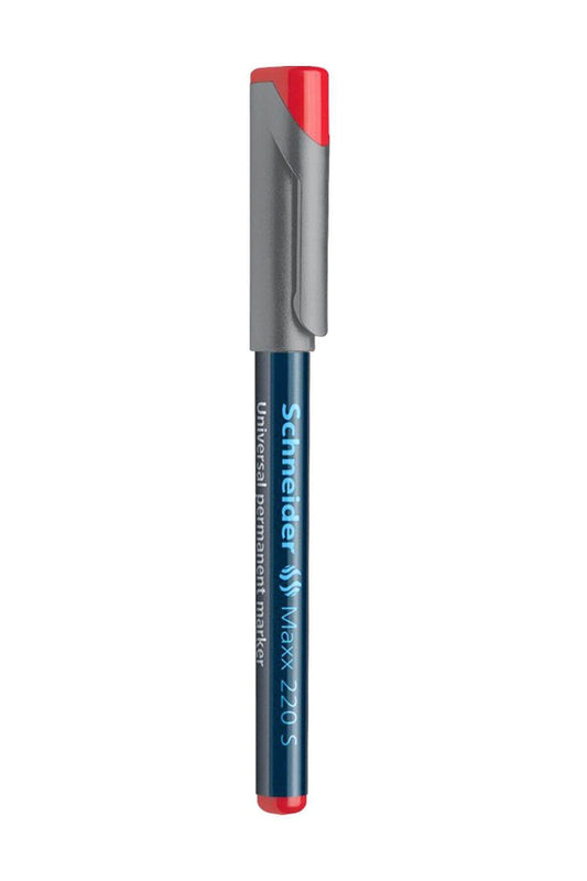 Asetat Kalemi Permanent 220 S Seri 0.4 Mm Kırmızı (10 LU PAKET)