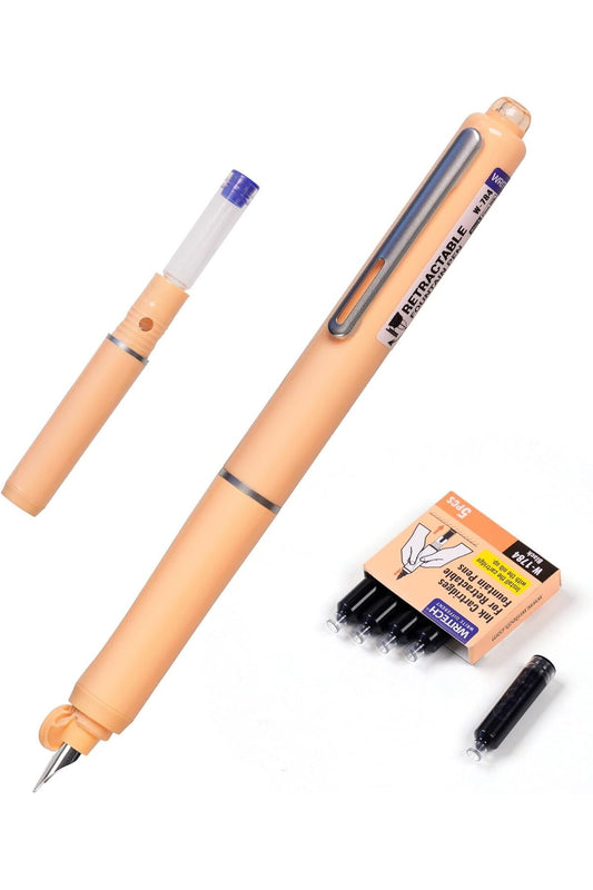 Basmalı Dolma Kalem seti Kartuş Hediyeli Pastel renkler plastik kutulu writech yüksek kalite