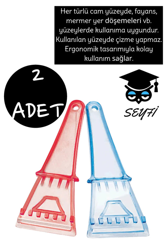 Pratik Buz Kazıyıcı 2 ADET PLASTİK