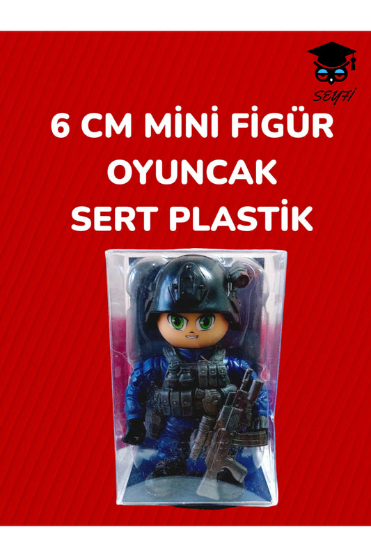 6 CM MİNİ FİGÜR OYUNCAK SERT PLASTİK