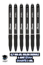SHARPİE s-gel 0.7 mm mürekkepli basmalı jel kalem 3 renk mavi siyah kırmızı