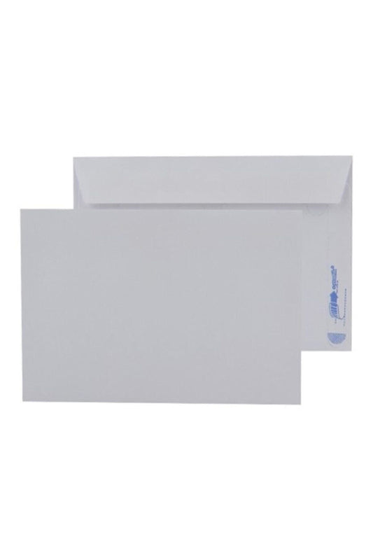 Mektup Zarfı - Para Zarfı - Takı Zarfı 11,4x16,2cm-100 Adet Beyaz (silikonlu) 90gr Kağıt