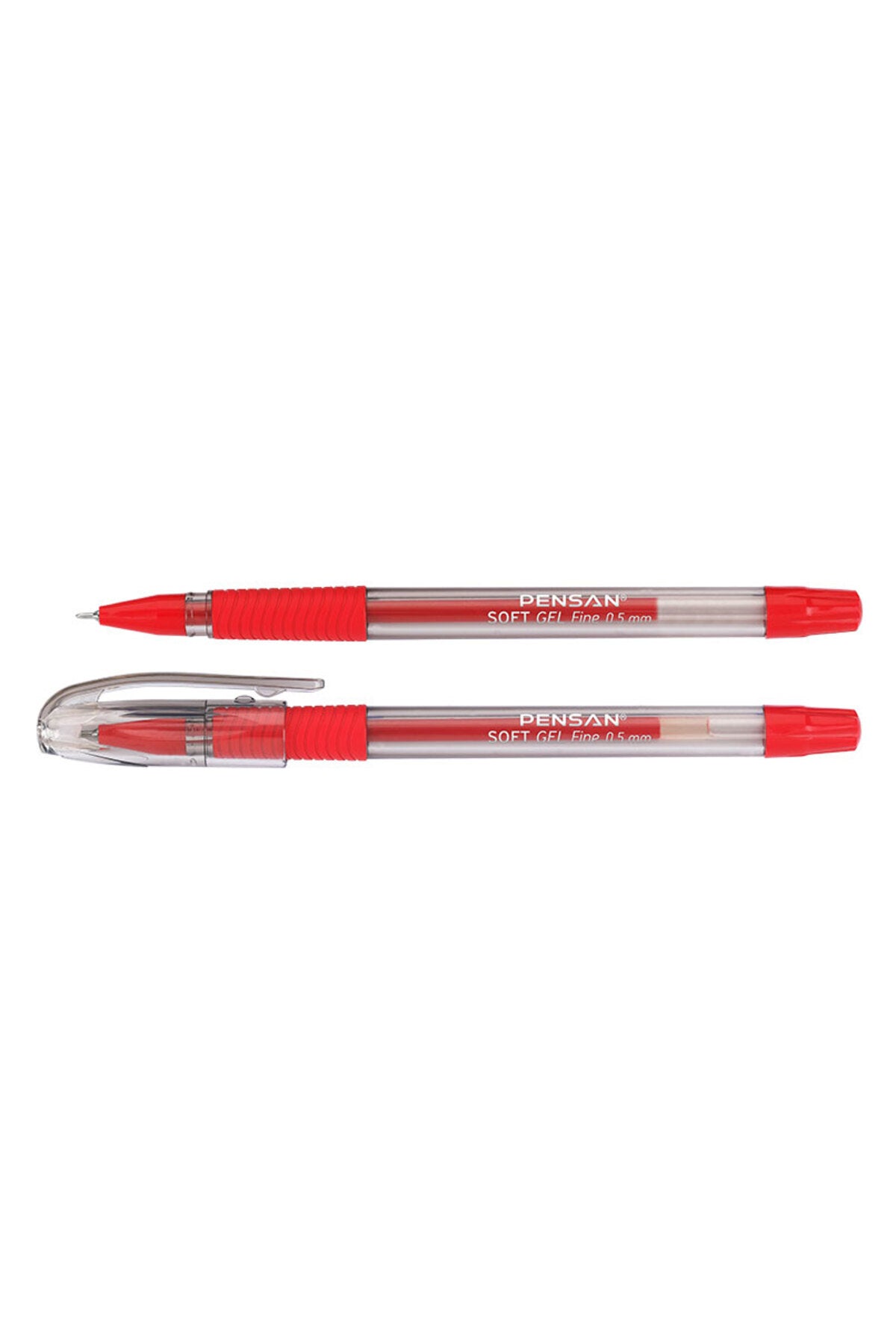 Tükenmez Kalem Soft Gel Fıne Kırmızı 0.5 MM 2420