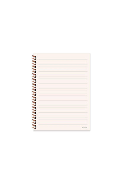 ÇİZGİLİ 16X22 CM 80 YAPRAK KARTON KAPAK TELLİ DEFTER KREM RENK SAYFALAR LA PLUME HAFİF DEFTER