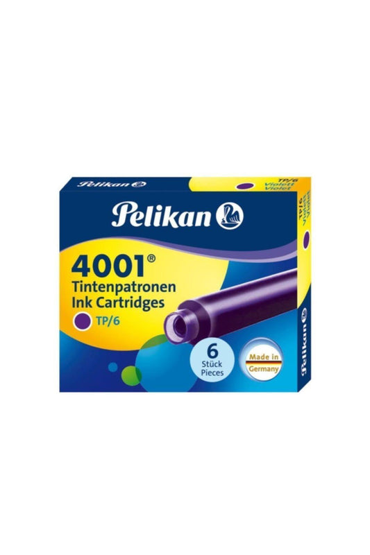 Dolma Kalem Kartuşu Küçük Violet 6 Lı 4001
