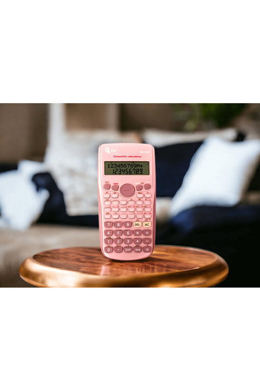 112P Fonksiyonel Bilimsel Hesap Makinesi Pembe