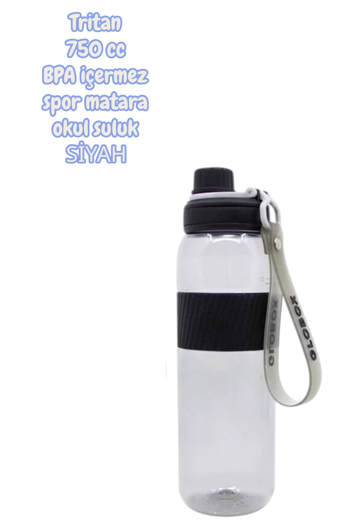 Tritan 750 cc BPA içermez spor matara okul suluk