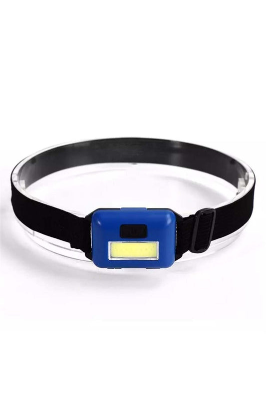 T-89 3 Watt Cob Ledli AAA Pilli Mini Kafa Lambası Feneri 1 adet