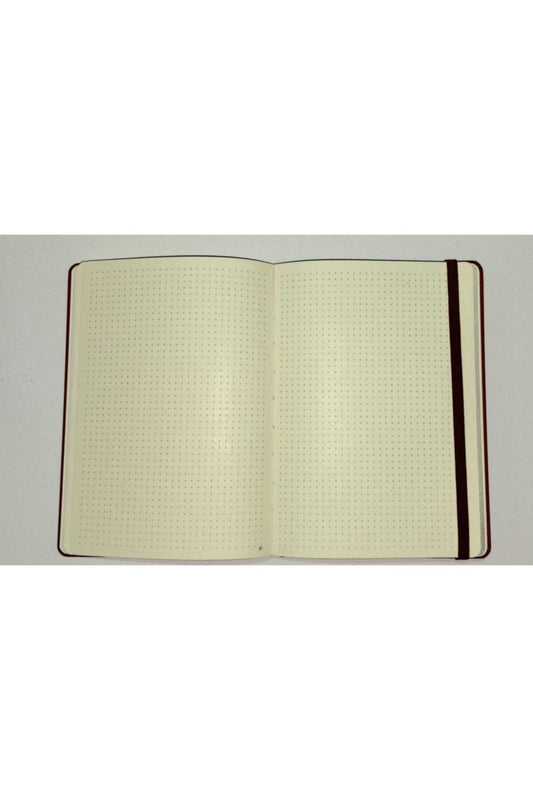 Sert Kapak 14x20 Cm Noktalı Defter 96 Yaprak