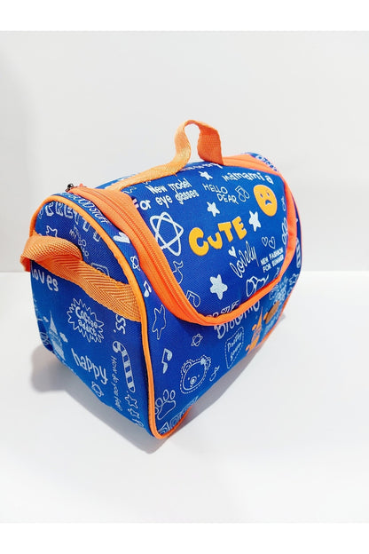 Geniş Kapasiteli Termoslu Beslenme Çantası 15x20x25 Cm