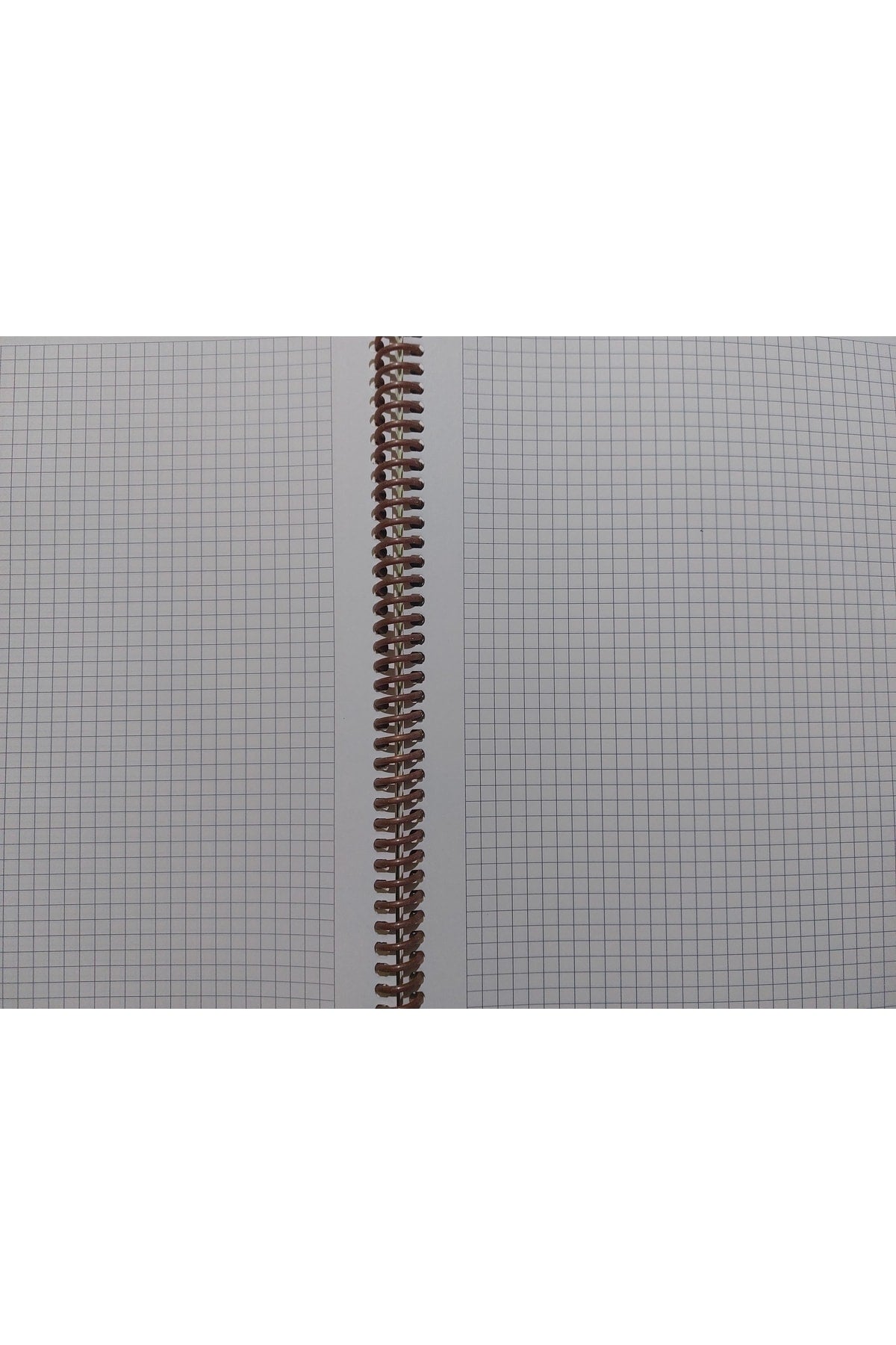 A4 80 Yaprak Kareli Telli Defter Pastel Renk Plastik Kapak Göz Yormayan Krem Renk Kağıt