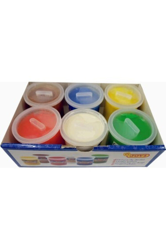546 - 6x40 Ml Kutulu Parmak Boya (6 Renk)