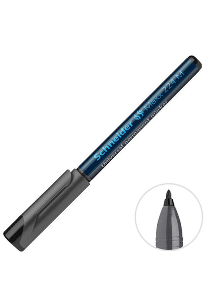 Asetat Kalemi Permanent M Seri 1.0 Mm Siyah (10 Lu Paket)