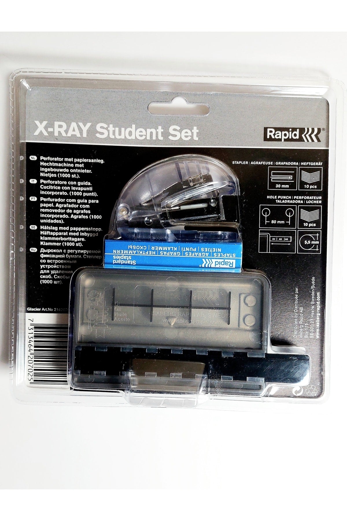 X-ray Zımba Delgeç Seti Ofis Seti