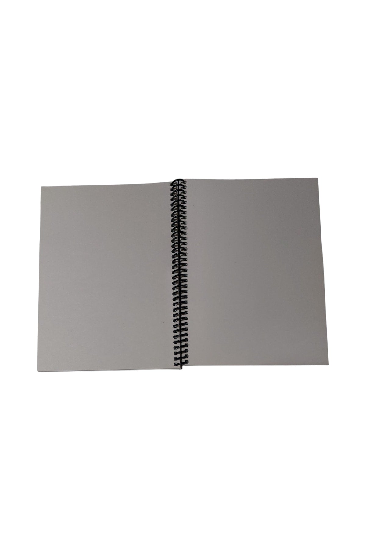16x22 Cm Çizgisiz 60 Yaprak Telli Plastik Kapak Hafif Defter Light Book Krem Renk Kağıt