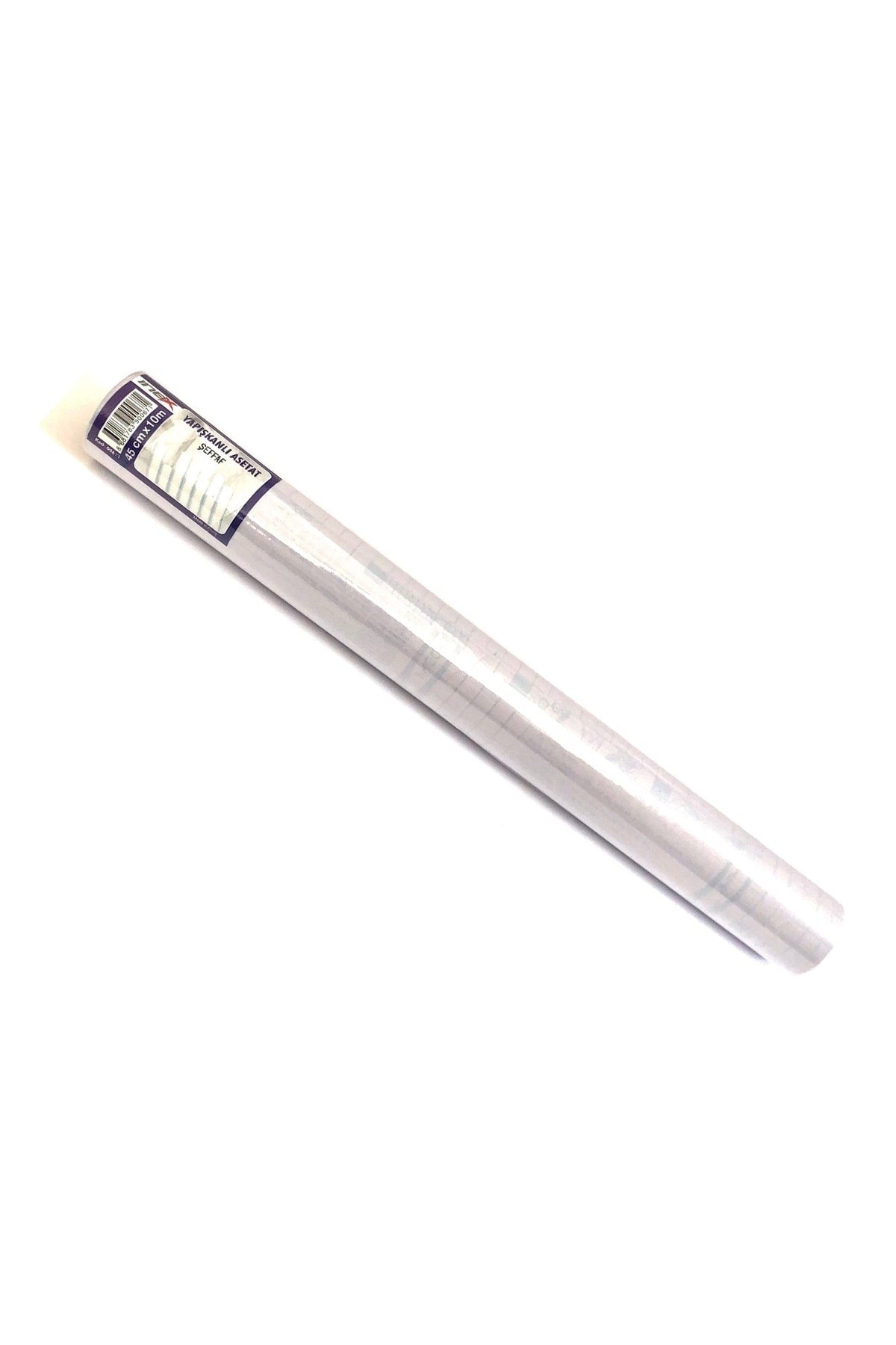 Inox Asetat Yapışkanlı Rulo 45cm X 10 Metre Şeffaf 00671