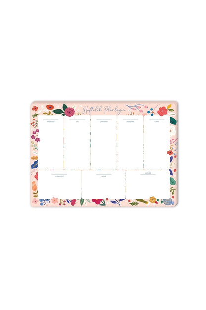 17x24 Haftalık Planner-haftalık Planlayıcı 52 Sayfa -