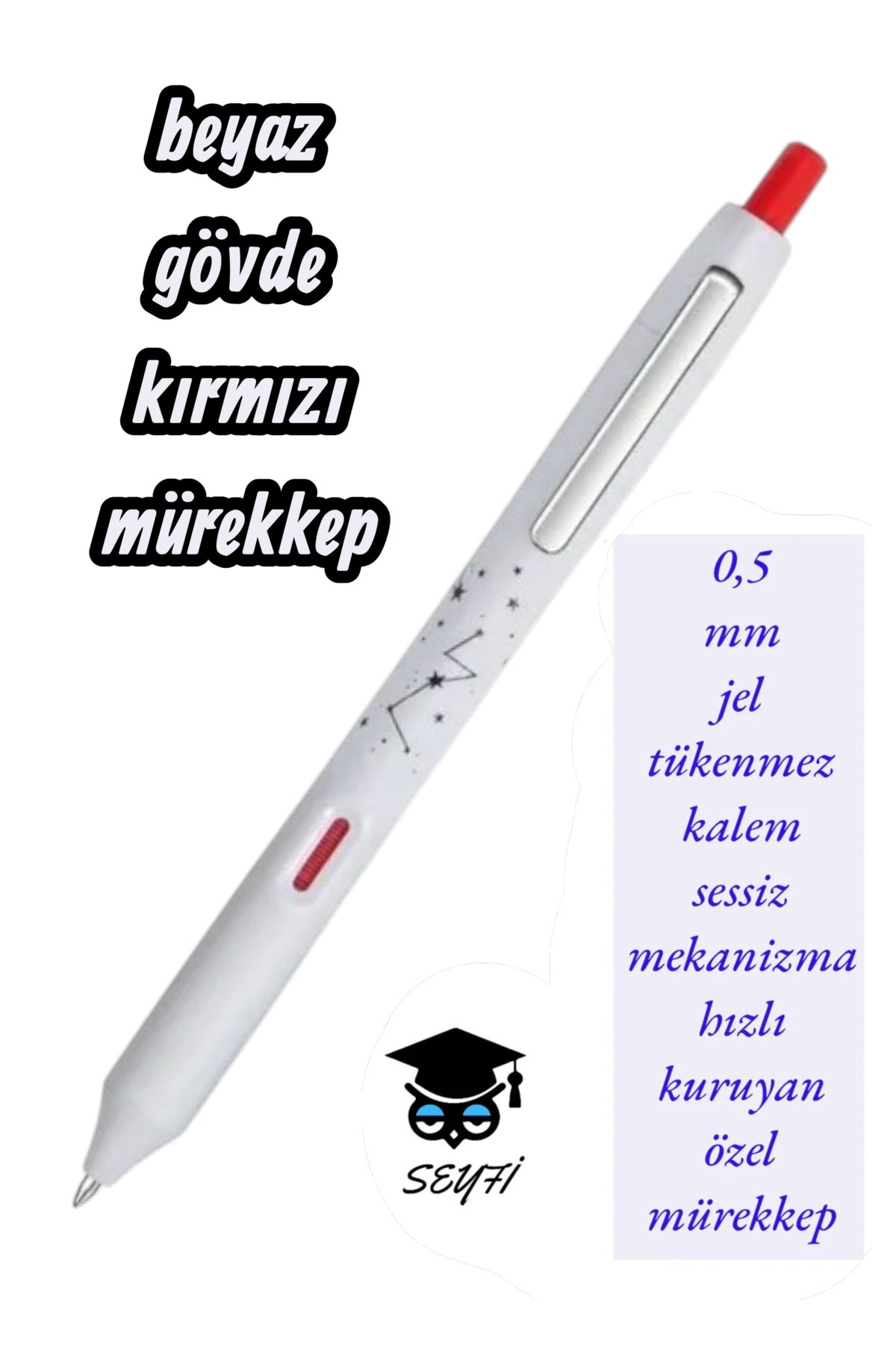 0,5 mm jel tükenmez kalem akıcı hızlı kuruyan mürekkep WRİTECH amerikan marka Sessiz kalem