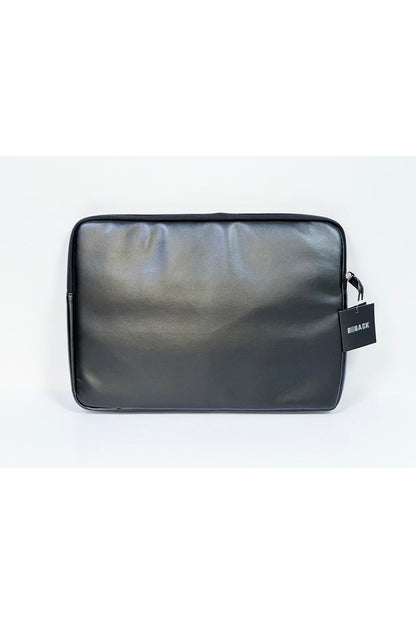 Laptop Kılıfı Suni Deri Iç Ölçüleri: 27x37 Cm Siyah