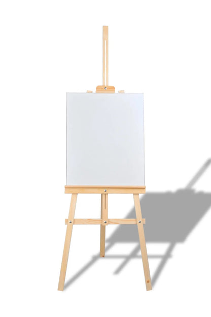 Ladin Şövale 172 Cm Ahşap Resim Şovalesi Ressam Sehpası Ayarlanabilir Şövale