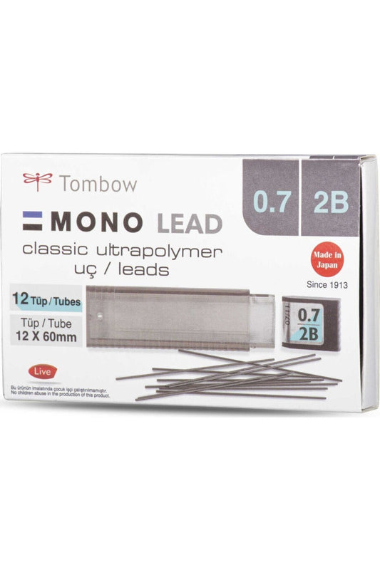 Mono Lead 0.7mm 2B Min (Uç) 12'li Kutu