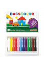 Alpino Dacscolor 12'li Mum Boya 12 Renk Silinebilir Mum Boya