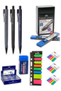 0.7 econ urban kalem 3 adet 12 tüp 75 mm kalem ucu 24 adet sınav silgisi orta boy 4 paket post it