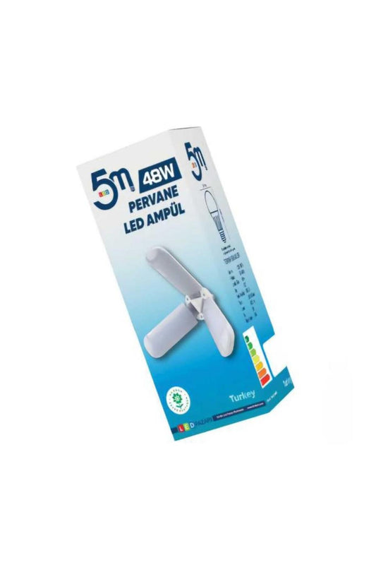 48W Pervane Led Ampul E27