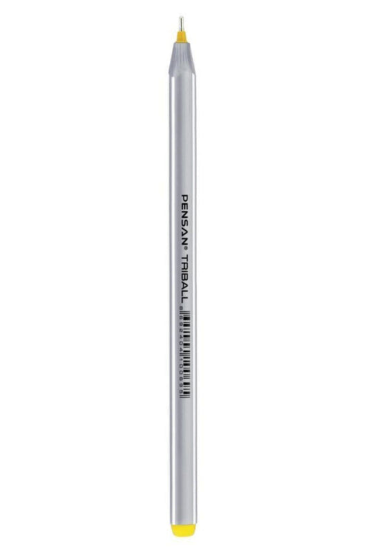 1003 Triball Tükenmez Kalem 1,0 Mm Sarı (12 Li Paket) Pe01003tksa