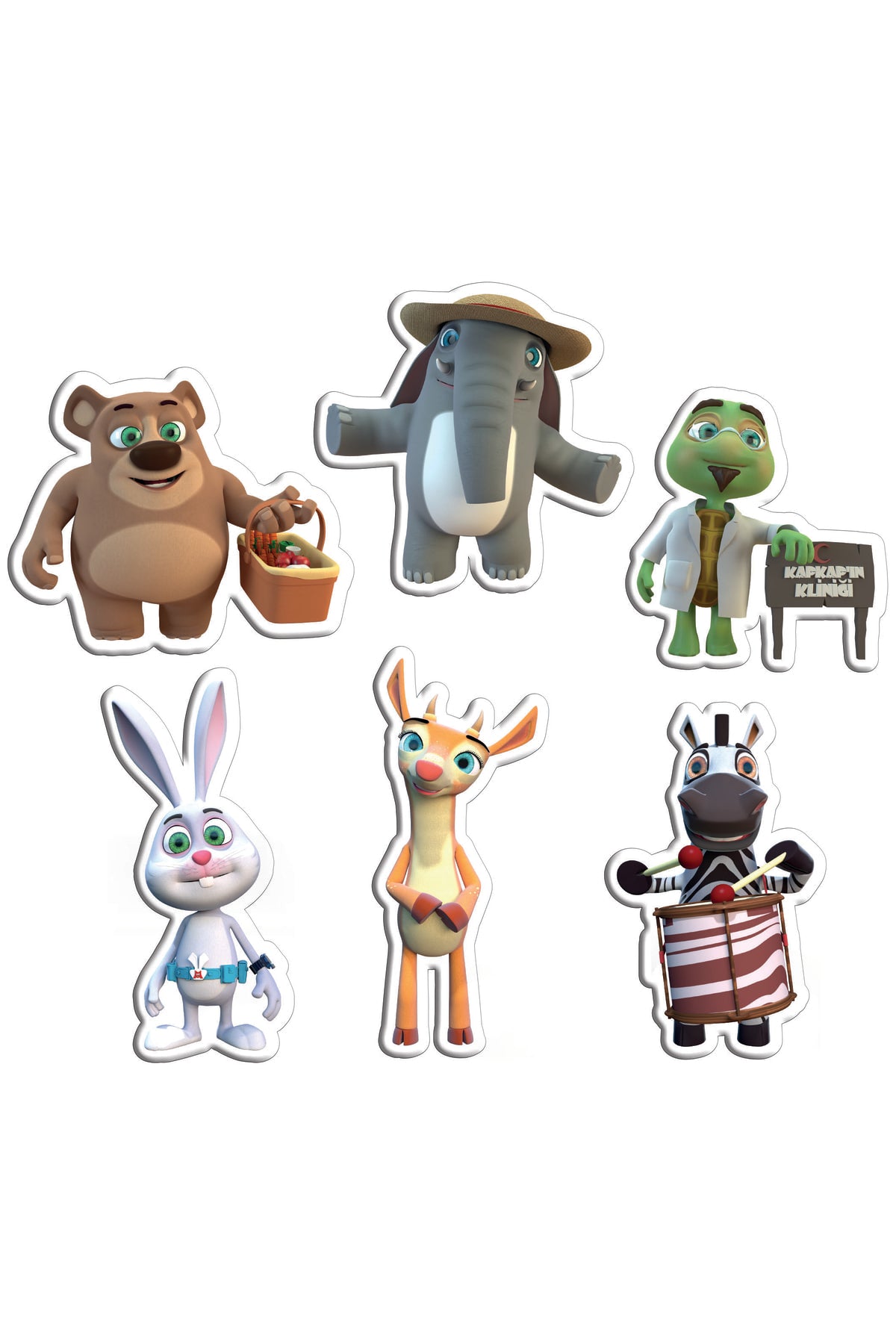 Trt Çocuk Tavşan Momo Baby Puzzle