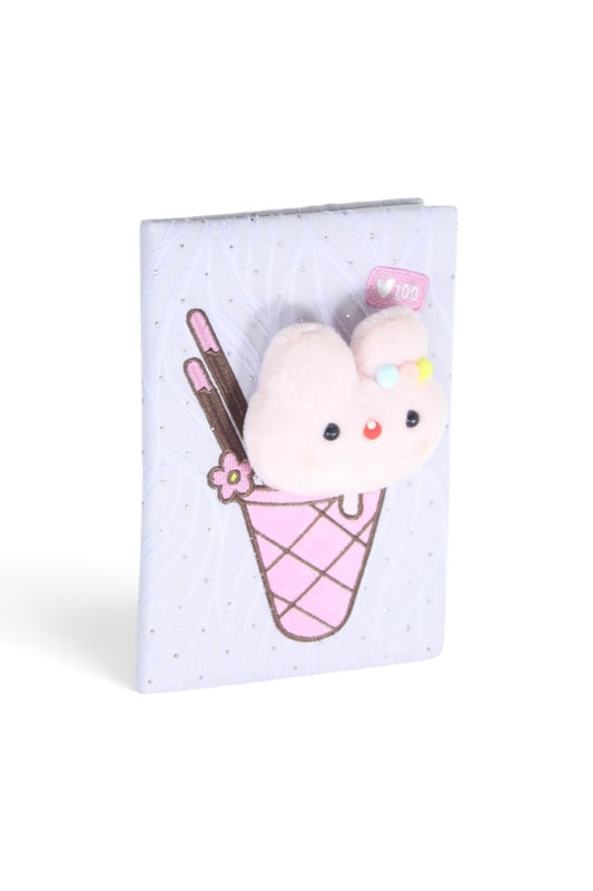 14X20 CM Peluş hatıra günlük anı defteri 80 yaprak çizgili 11