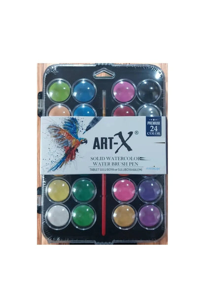 Art-X Premium 24'lü Sulu Boya Seti /