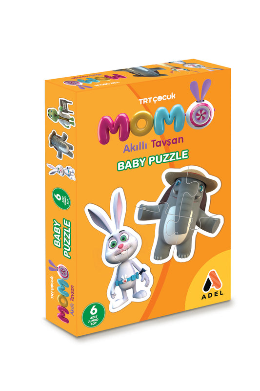 Trt Çocuk Tavşan Momo Baby Puzzle