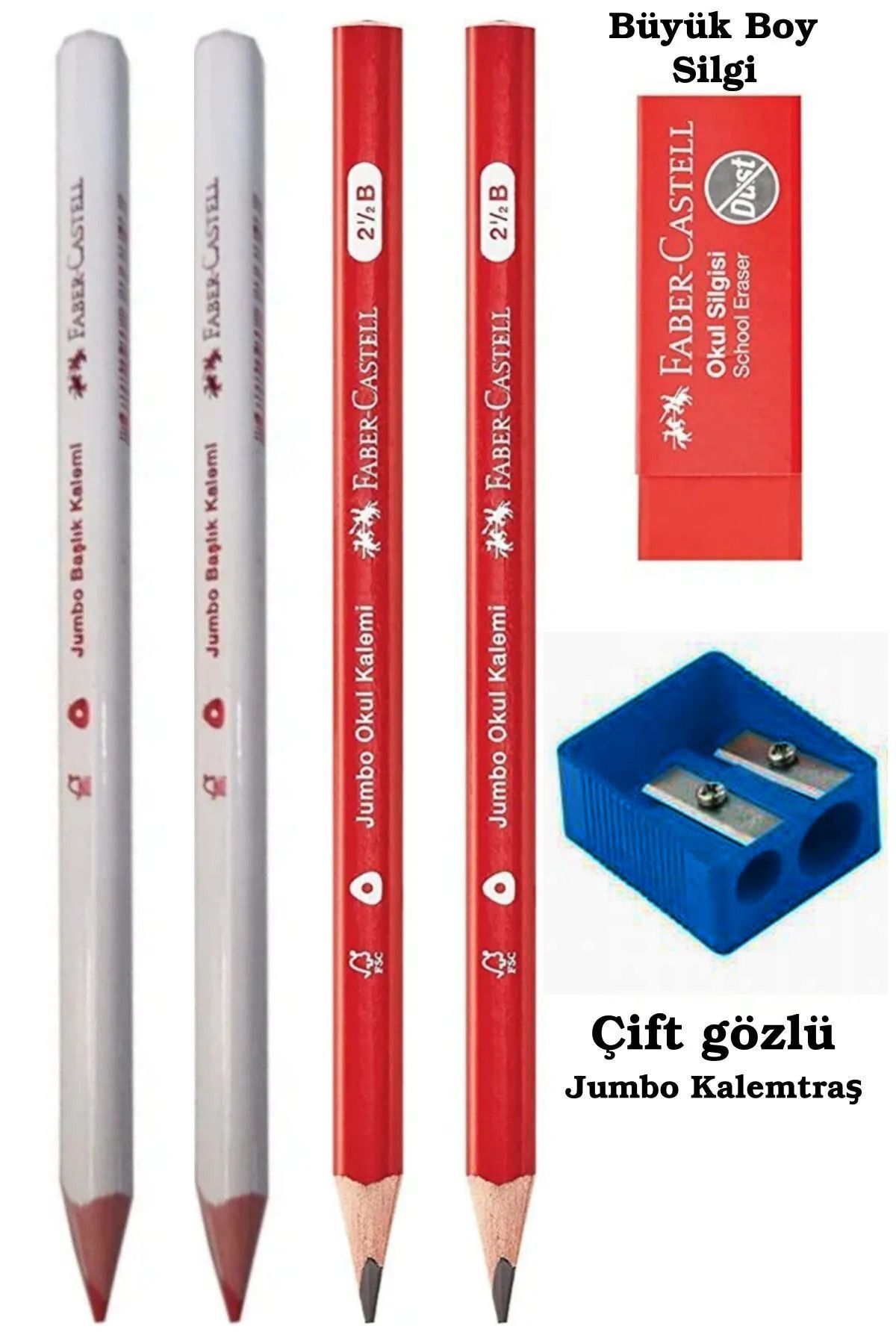 Jumbo Üçgen Başlangıç Kalemi Seti Ilk Kalemim