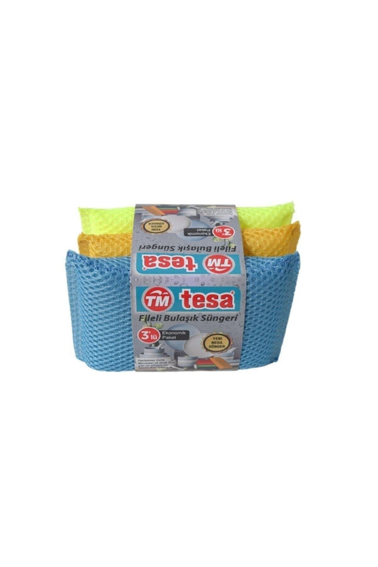 Fileli Bulaşık Süngeri 3lü Paket Tm-460