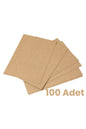 Kraft Oto Paspas Kağıdı 100 Adet - 35x50cm - 120g Kalın Karton Baskısız Boş