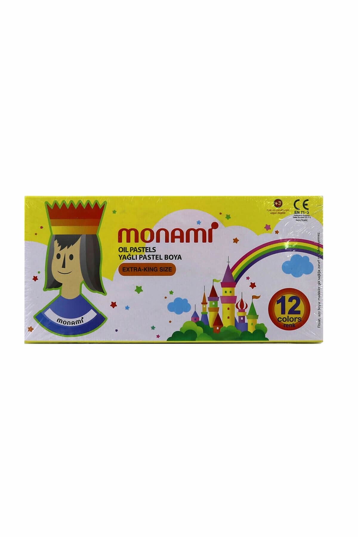 12 Renk Pastel Boya