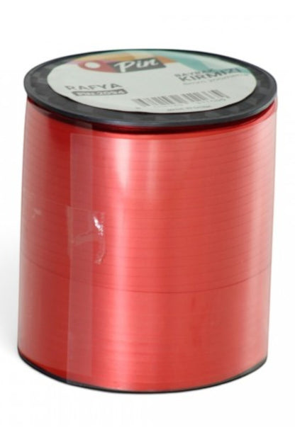 8 MM X 200 METRE SUYA DİRENÇLİ ŞEKİLLENDİRİLEBİLİR RAFYA-KIRMIZI